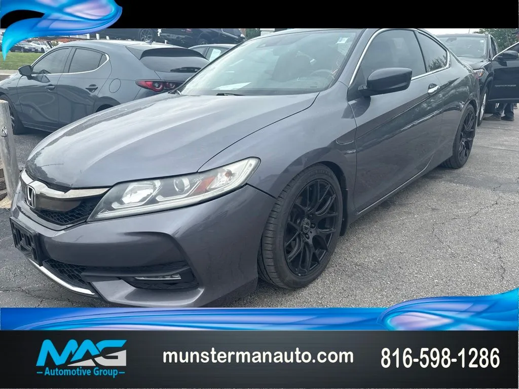 Gray 2017 Honda Accord EX-L for sale in Blue Springs, MO