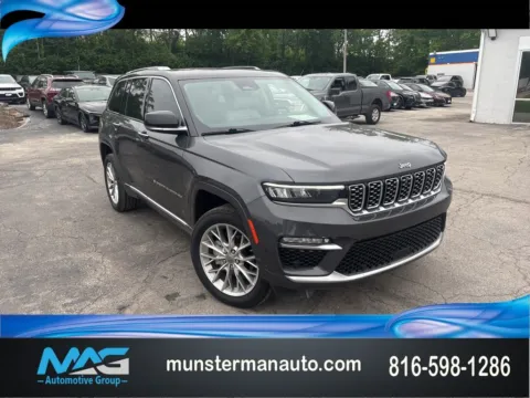 Gray 2022 Jeep Grand Cherokee Summit for sale in Blue Springs, MO