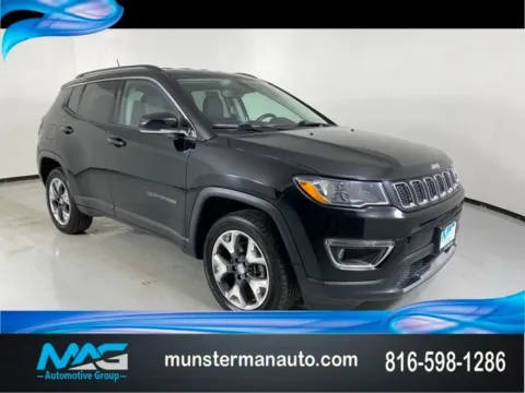 Black 2020 Jeep Compass Limited for sale in Blue Springs, MO