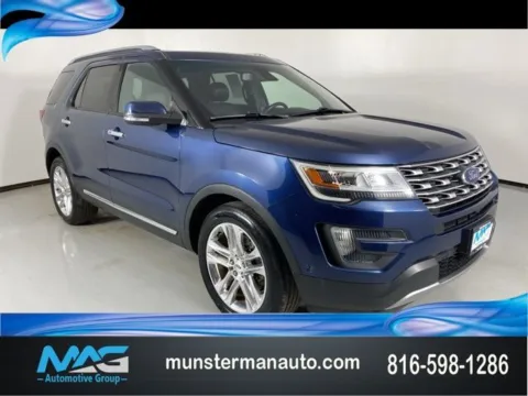 Blue 2016 Ford Explorer Limited for sale in Blue Springs, MO