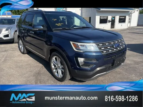 Blue 2016 Ford Explorer Limited for sale in Blue Springs, MO