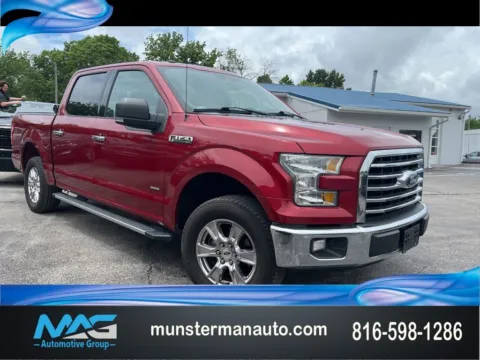 Red 2016 Ford F-150 XLT for sale in Blue Springs, MO
