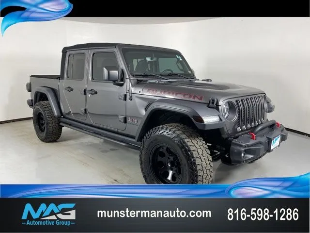 Gray 2020 Jeep Gladiator Rubicon for sale in Blue Springs, MO