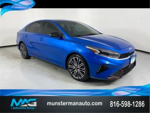 Blue 2023 Kia Forte GT for sale in Blue Springs, MO