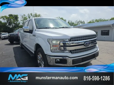 White 2018 Ford F-150 Lariat for sale in Blue Springs, MO