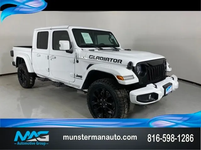 White 2021 Jeep Gladiator Overland for sale in Blue Springs, MO
