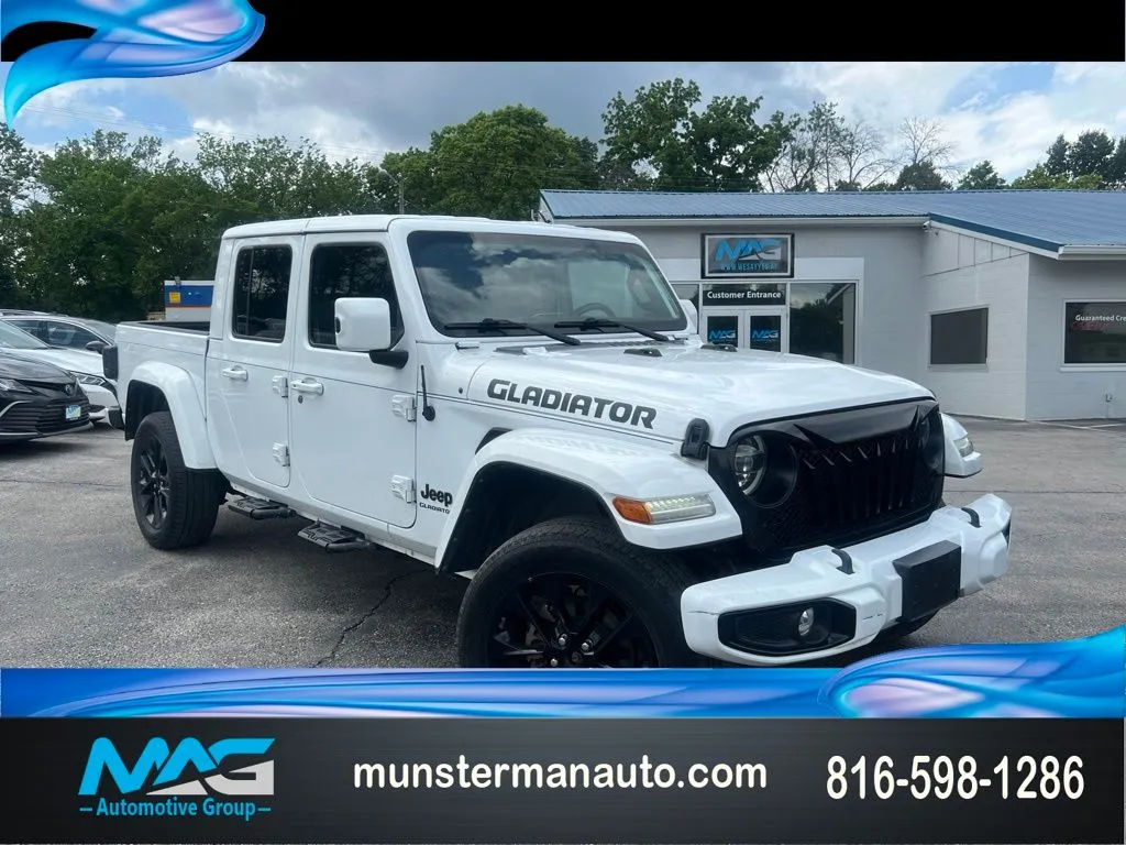 White 2021 Jeep Gladiator Overland for sale in Blue Springs, MO