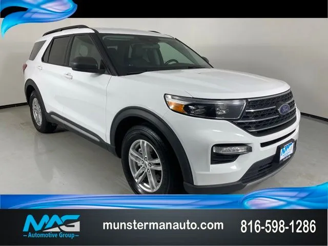 White 2022 Ford Explorer XLT for sale in Blue Springs, MO