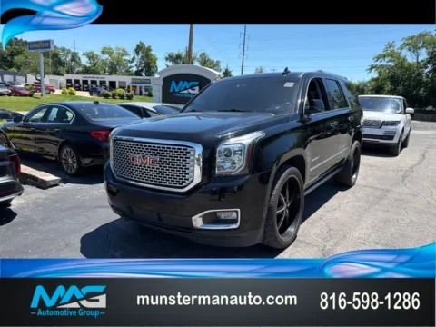 Black 2016 GMC Yukon Denali for sale in Blue Springs, MO
