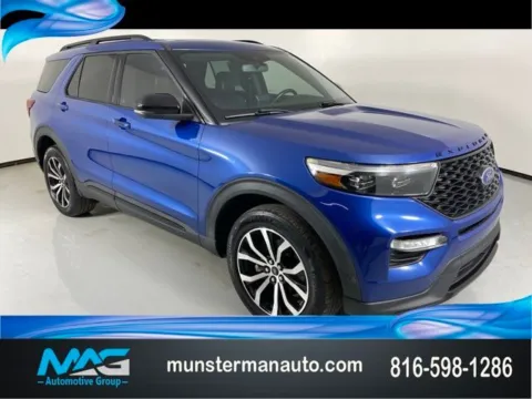 Blue 2020 Ford Explorer ST for sale in Blue Springs, MO