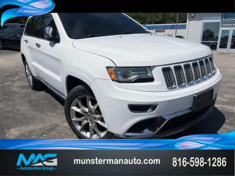 White 2014 Jeep Grand Cherokee Summit for sale in Blue Springs, MO