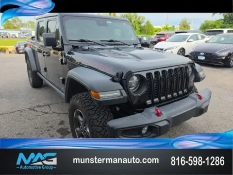 Black 2021 Jeep Gladiator Rubicon for sale in Blue Springs, MO
