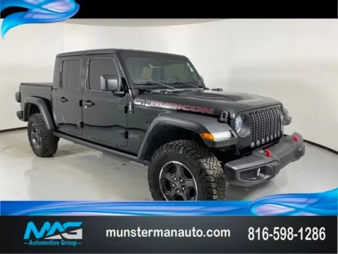 Black 2021 Jeep Gladiator Rubicon for sale in Blue Springs, MO
