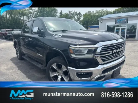 Black 2022 Ram 1500 Laramie for sale in Blue Springs, MO