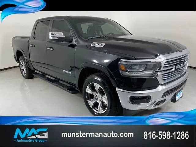 Black 2022 Ram 1500 Laramie for sale in Blue Springs, MO
