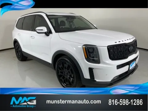 White 2021 Kia Telluride SX for sale in Blue Springs, MO