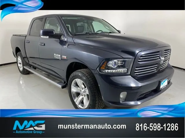 Blue 2016 Ram 1500 Sport for sale in Blue Springs, MO
