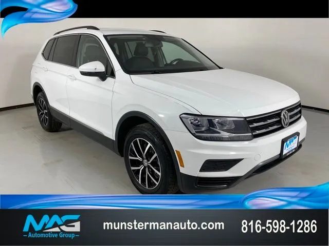 White 2021 Volkswagen Tiguan 2.0T SE for sale in Blue Springs, MO