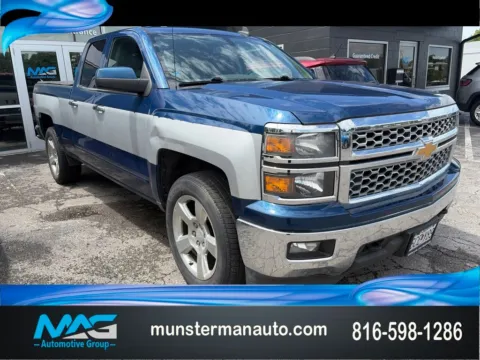Blue 2015 Chevrolet Silverado 1500 LT for sale in Blue Springs, MO