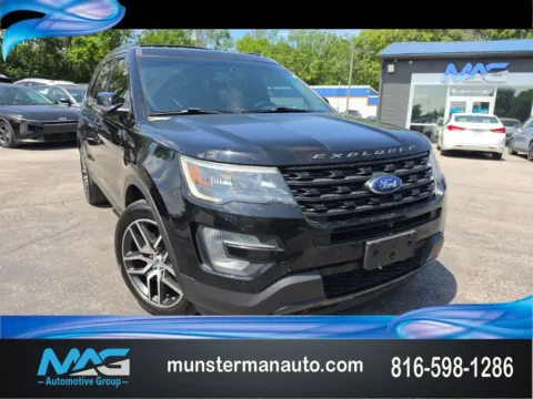 Black 2017 Ford Explorer Sport for sale in Blue Springs, MO