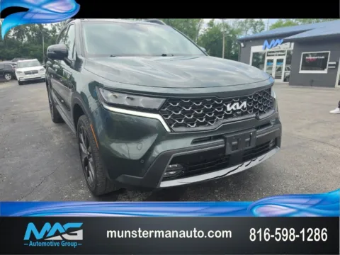 Green 2022 Kia Sorento X-Line SX Prestige for sale in Blue Springs, MO