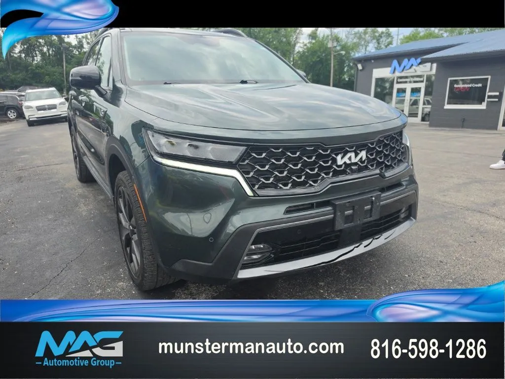 Green 2022 Kia Sorento X-Line SX Prestige for sale in Blue Springs, MO