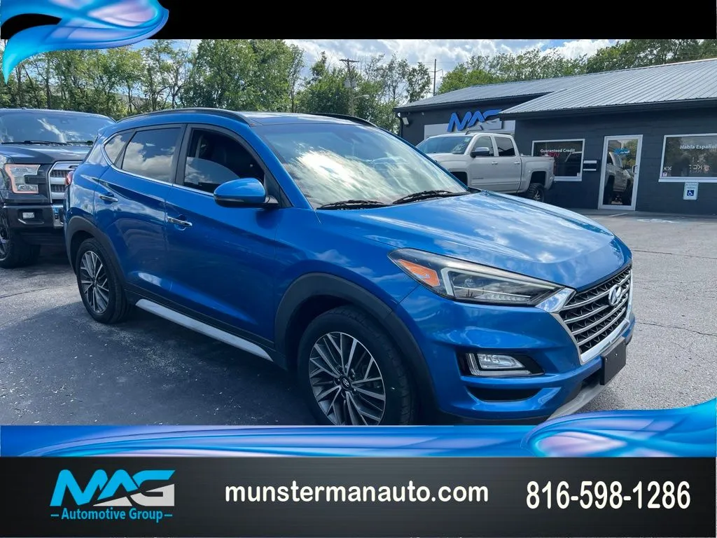 Blue 2019 Hyundai Tucson Ultimate for sale in Blue Springs, MO