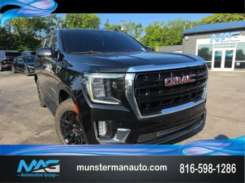 Black 2021 GMC Yukon SLE for sale in Blue Springs, MO