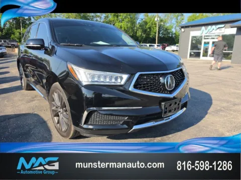 Black 2020 Acura MDX Technology for sale in Blue Springs, MO