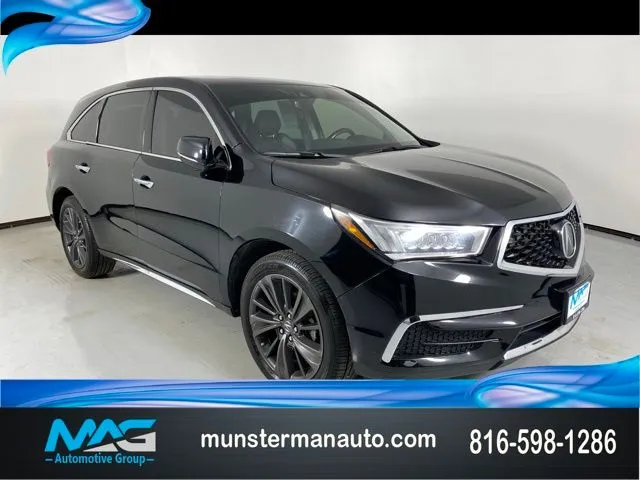 Black 2020 Acura MDX Technology for sale in Blue Springs, MO