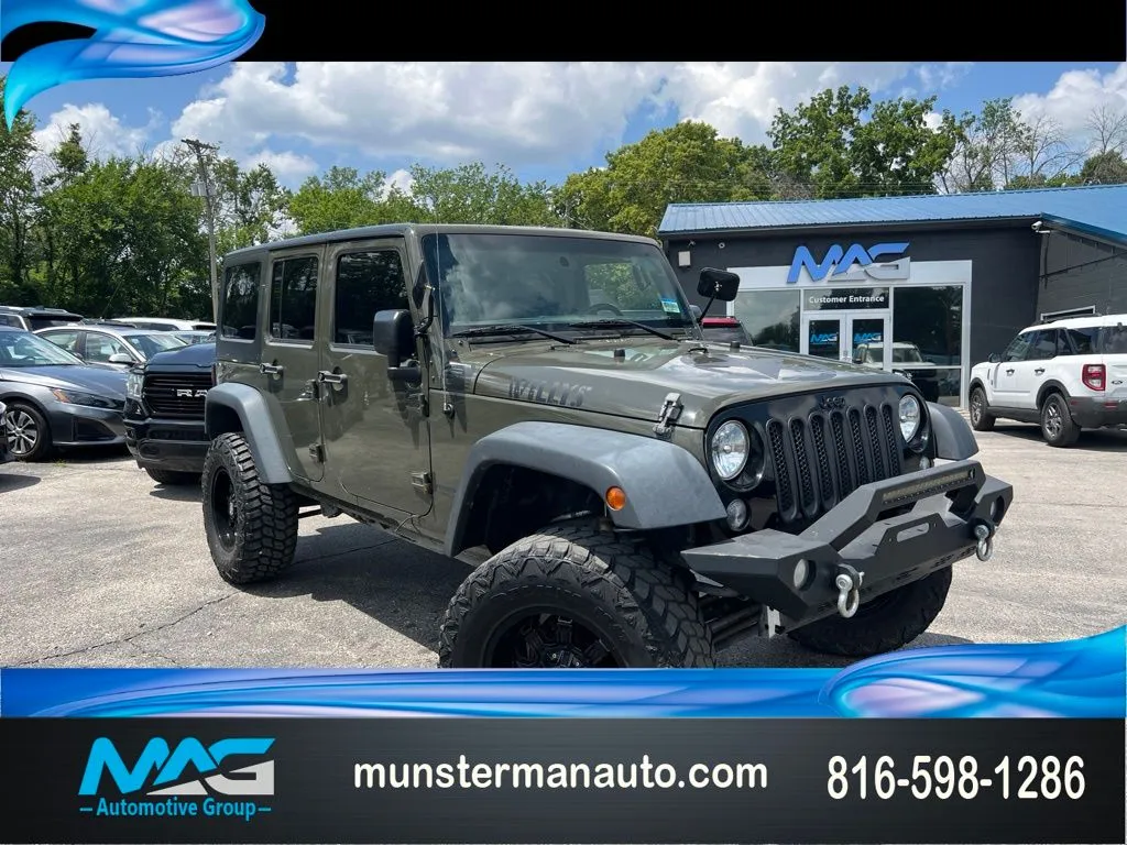 Unknown 2016 Jeep Wrangler Unlimited Sport for sale in Blue Springs, MO