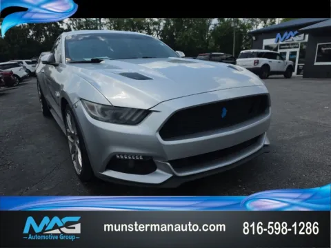 Silver 2017 Ford Mustang GT Premium for sale in Blue Springs, MO
