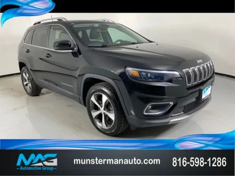 Black 2020 Jeep Cherokee Limited for sale in Blue Springs, MO