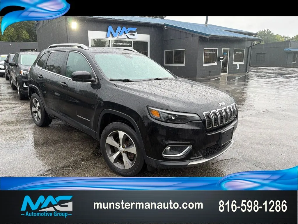 Black 2020 Jeep Cherokee Limited for sale in Blue Springs, MO