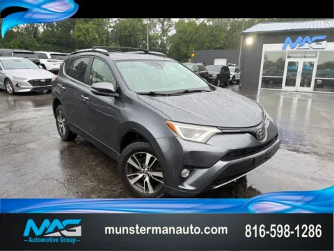 Gray 2017 Toyota RAV4 XLE for sale in Blue Springs, MO