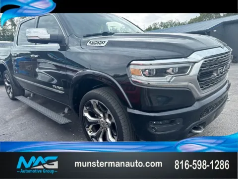 Black 2019 Ram 1500 Limited for sale in Blue Springs, MO