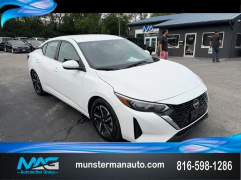 White 2024 Nissan Sentra SV for sale in Blue Springs, MO