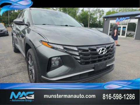 Gray 2022 Hyundai Tucson Hybrid Blue for sale in Blue Springs, MO