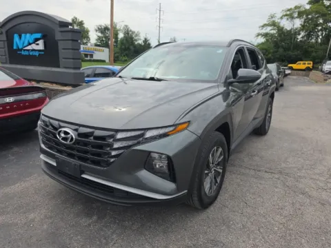 Photos of 2022 Hyundai Tucson Hybrid Blue for sale in Blue Springs, MO at MAG Auto - Munsterman Automotive Group