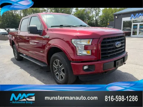 Red 2016 Ford F-150 XLT for sale in Blue Springs, MO