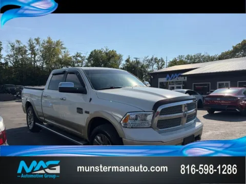 White 2017 Ram 1500 Laramie Longhorn for sale in Blue Springs, MO