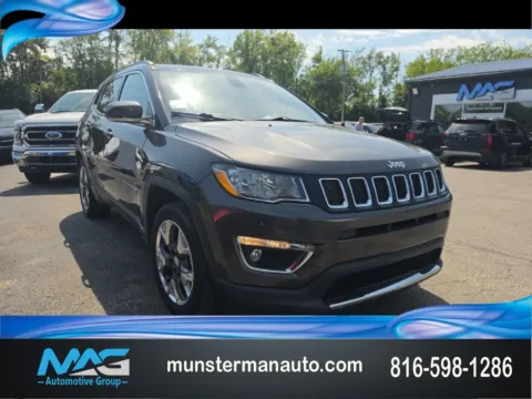 Gray 2019 Jeep Compass Limited for sale in Blue Springs, MO
