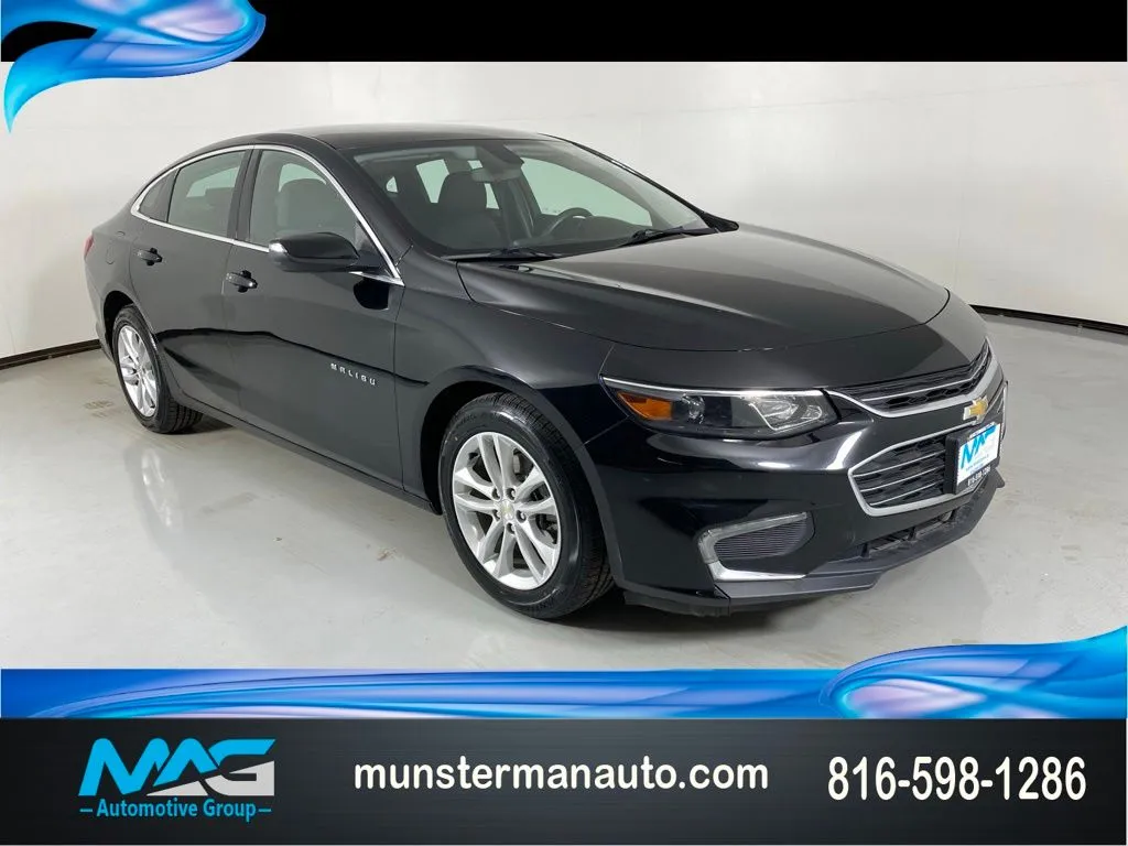 Black 2016 Chevrolet Malibu LT for sale in Blue Springs, MO