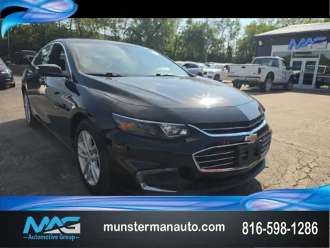 Black 2016 Chevrolet Malibu LT for sale in Blue Springs, MO