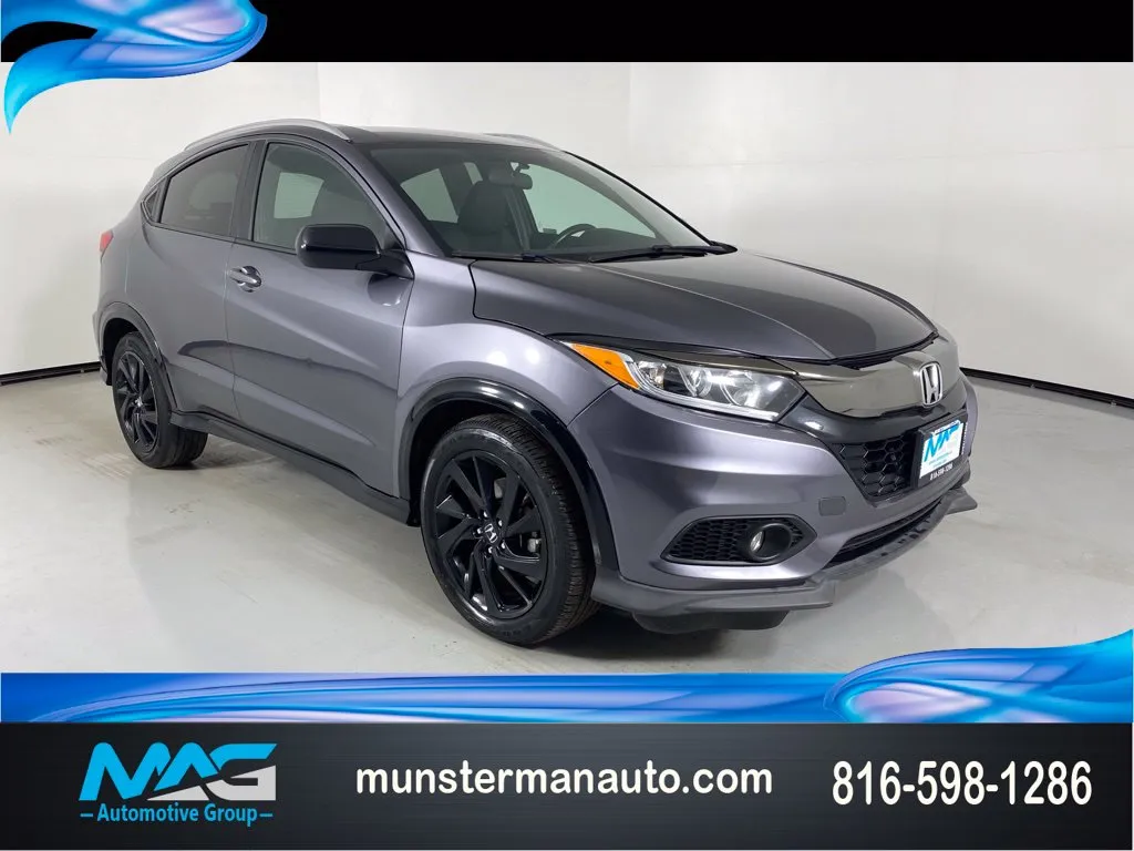 Gray 2022 Honda HR-V Sport for sale in Blue Springs, MO
