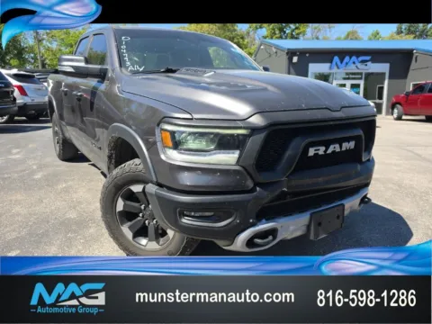 Gray 2020 Ram 1500 Rebel for sale in Blue Springs, MO