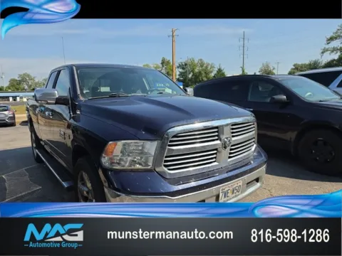 Blue 2016 Ram 1500 Big Horn for sale in Blue Springs, MO