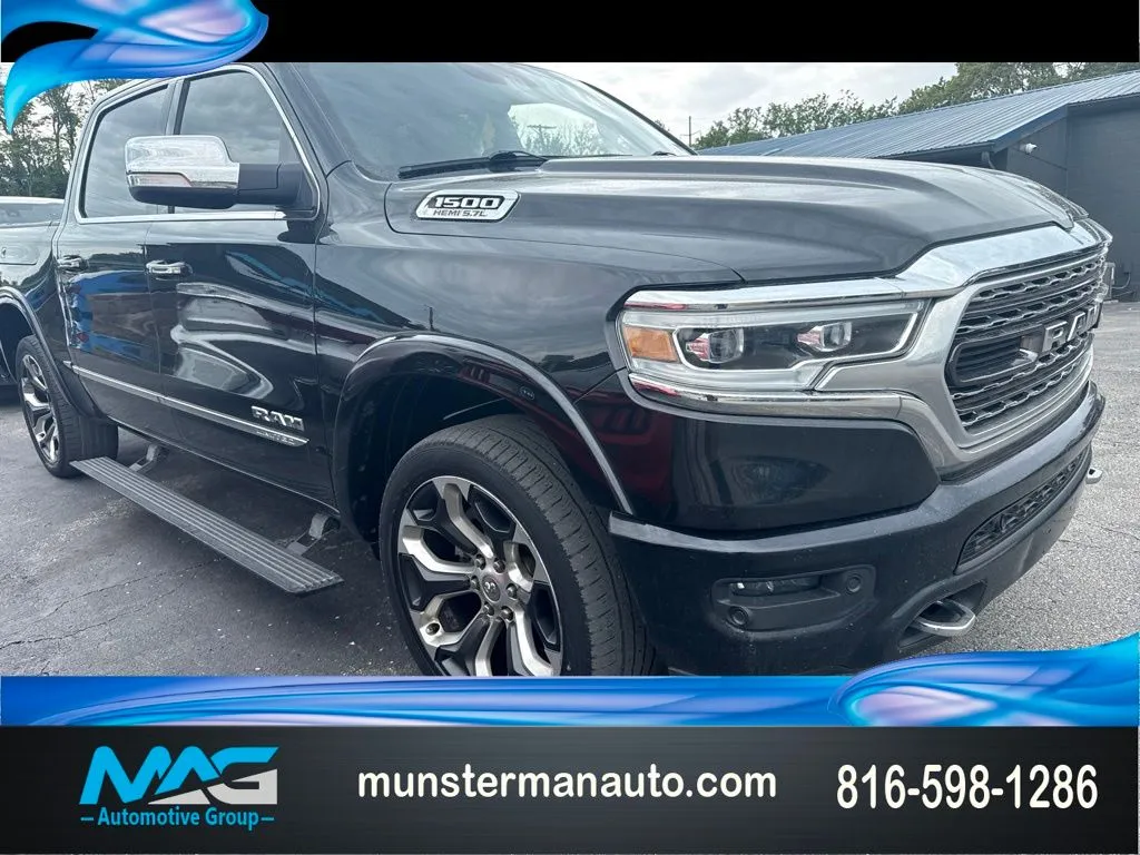 Black 2019 Ram 1500 Limited for sale in Blue Springs, MO