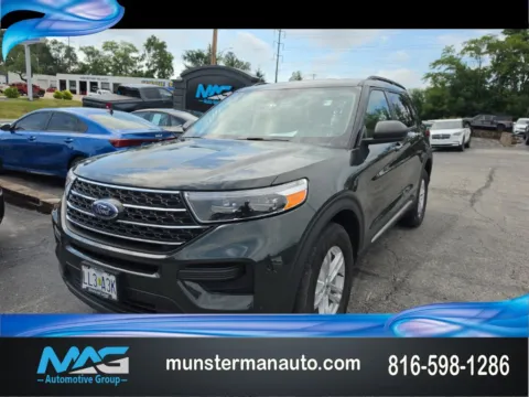 Green 2023 Ford Explorer XLT for sale in Blue Springs, MO