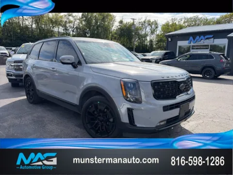 Gray 2021 Kia Telluride SX for sale in Blue Springs, MO
